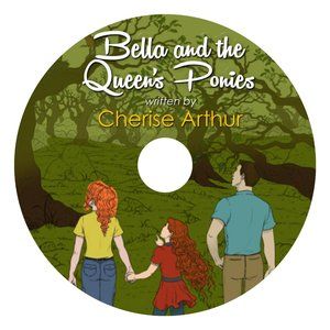 Bella and The Queen's Ponies Coloring Book and Audio created by Cherise Arthur